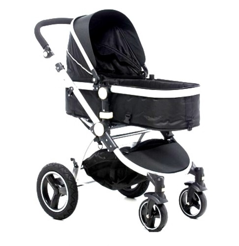 LIGHTWEIGHT PUSHCHAIR BABY STROLLER 3IN1 TROLLEY CAR SEAT CARRIER TRAVEL SYSTEM - Picture 7 of 12