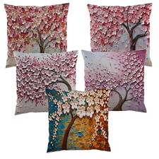 Image of Tree Printed Cushion Cover Home Decorative Pillow Cushion Covers code 21