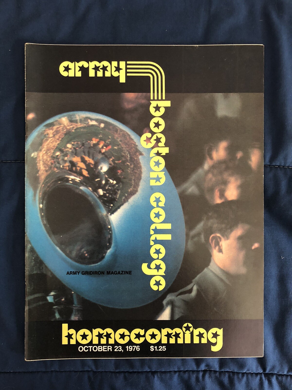 Boston College Eagles vs Army Black Knights Football Program 1976 | eBay