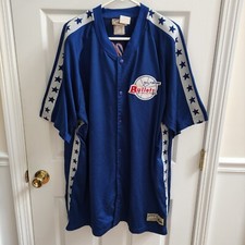 Vintage NBA Baltimore Bullets Hardwood Classic Majestic Warm Up Jersey Fit XL