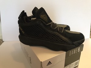 dame 6 leather black gold