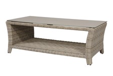 Tierra Gartentisch Doncaster Polyrattan Austergrau rund 120 Tierra Gartentisch Doncaster Polyrattan Austergrau rund 120