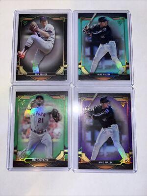 New York Mets 2022 Topps Triple Threads Cards Variation Lot