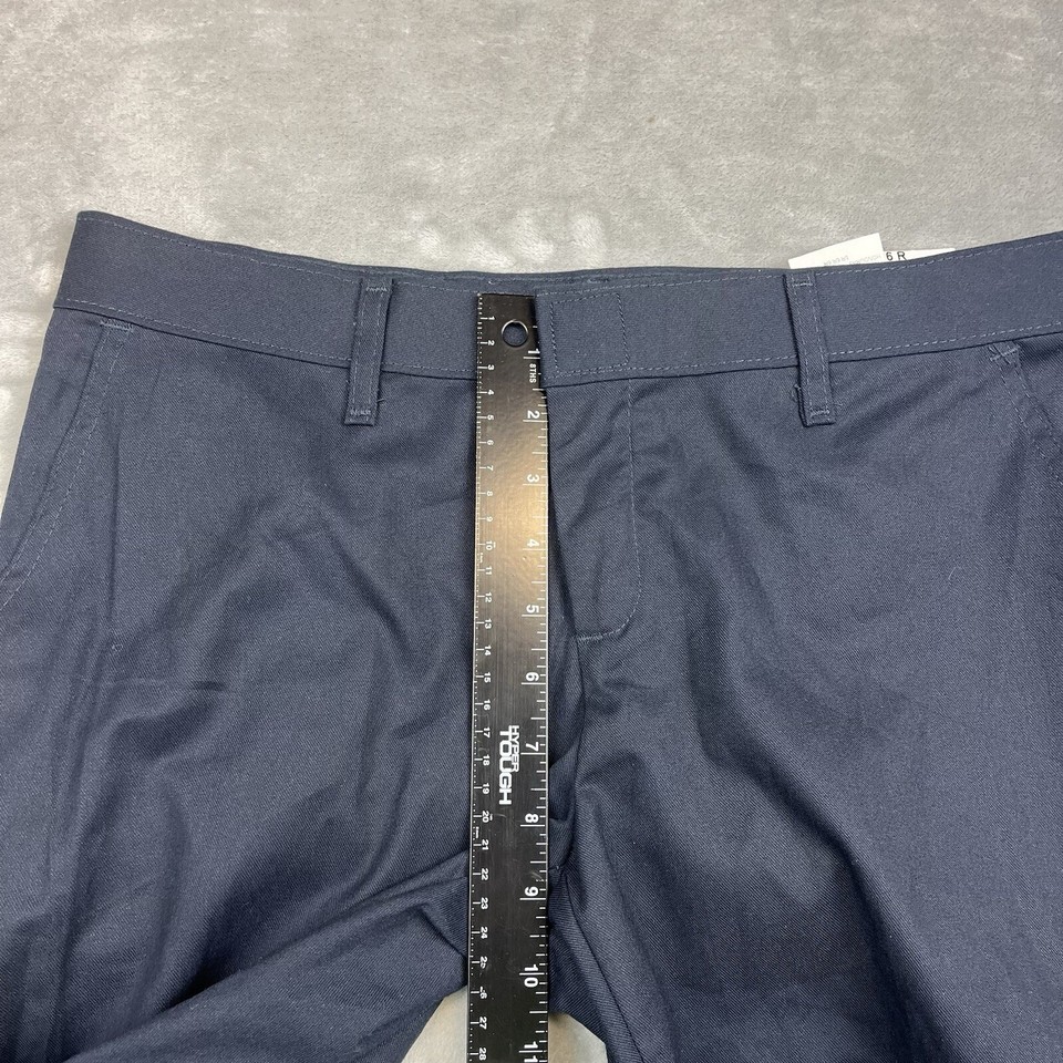 NWT Dickies Pants Women Size 6R Blue Flex Twill Crafted for Women