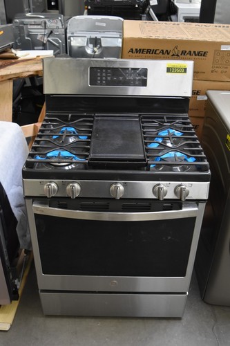 ge profile gas stove 5 burner
