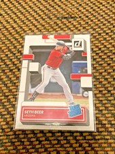 2022 Donruss Baseball Base Rated Rookies #58 Seth Beer - Arizona Diamondbacks