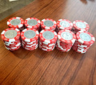 Lot 100 NEW 1980s CERROMAR BEACH CB $5 COIN Casino chip DORADO Puerto Rico poker — photo 3