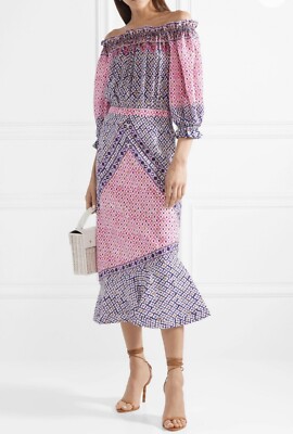 Polka Dot Dress Saloni Grace Mini Dress Saloni Grace Dress UK10