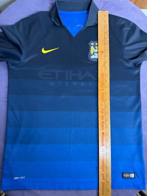 Manchester City 2014-15 Away Soccer Jersey Nike 611051-476 Men's