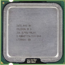   Processor INTEL  CELERON D 336 SOCKET LGA775 2.8GHZ SL98W 64-bit