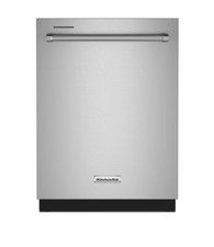 NEW KitchenAid Stainless 24-in Top Control Built-in Dishwasher - KDTE104KPS