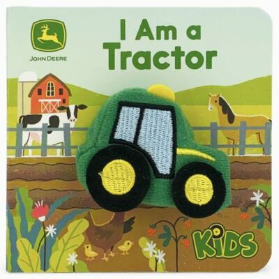 I Am a Tractor - John Deere Finger Puppet - Jack Redwing, 1680528068, board book