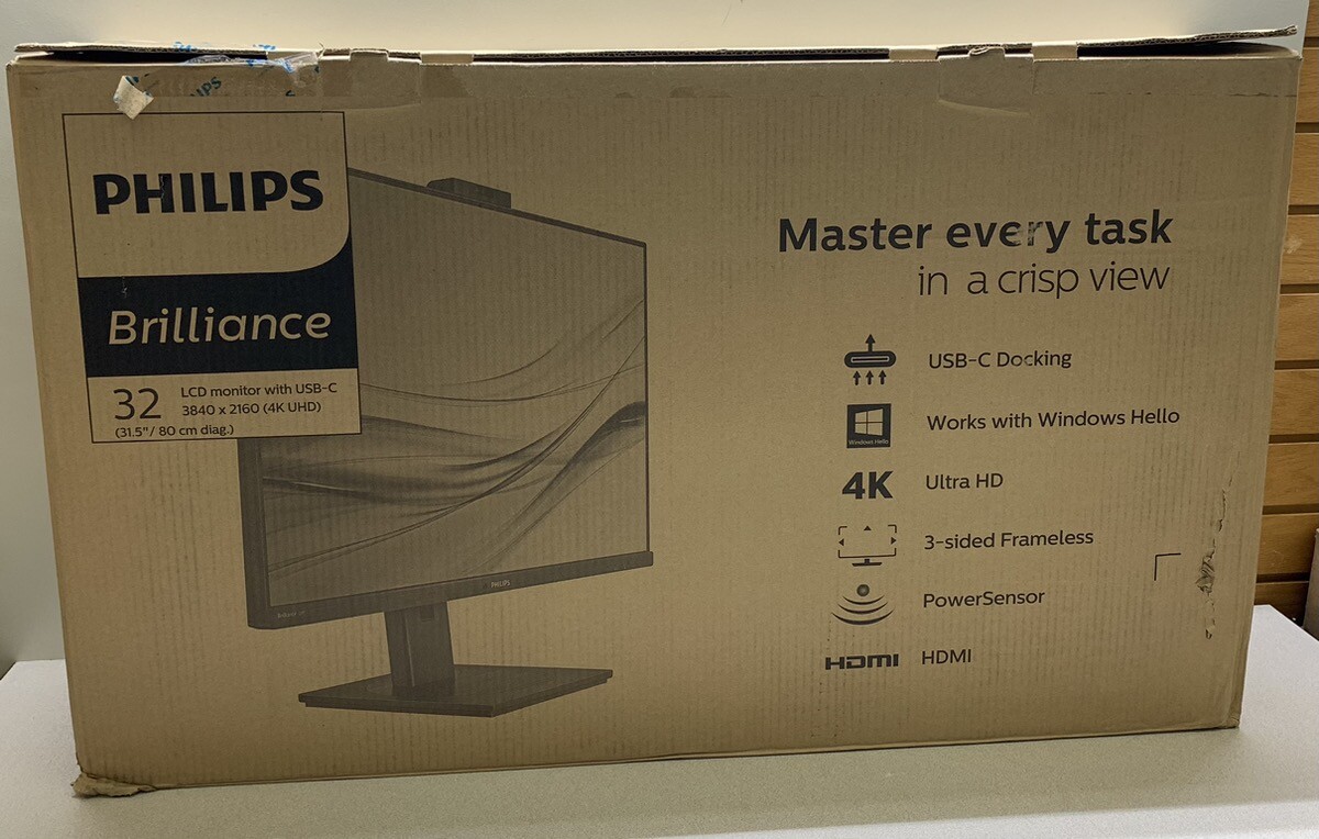 新品未使用未開封　PHILIPS Brilliance 32 モニター 本体 Amazon.co.jp: Philips Brilliance 32:9 SuperWide curved LCD