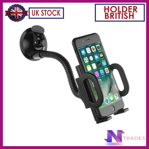 British Universal 360° car windscreen dashboard mount holder for any phones - Picture 6 of 8