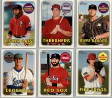 2018 Topps Heritage Minor League - Base Cards & SP's - Choose Card #'s 1-220