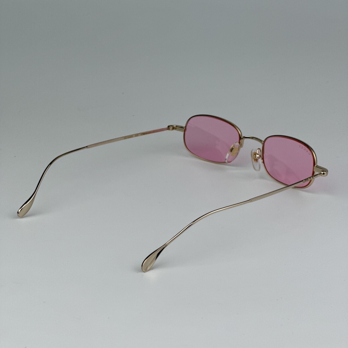 NEW Gucci GG1648S 005 Gold Pink Unisex Rectangle Sunglasses GG 1648S Gucci | Accessories | Brand New Gucci Gg648s 05 Gold Pink  main image 2