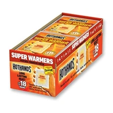 HotHands Body Hand Super Warmers - Long Lasting Safe Natural Odorless (40 EA)