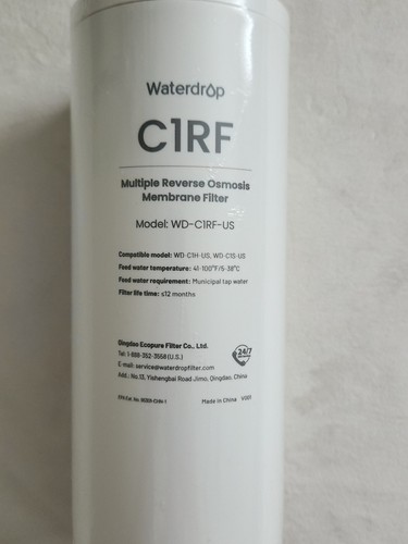 Waterdrop C1RF Water Filter for WD-C1S and WD-C1H Countertop RO System - Picture 2 of 8