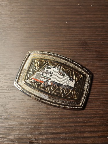 Vintage Consolidated Freightways Safe Driving Club Belt Buckle