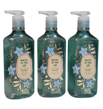 New Set of 3 Bath  Body Works Magic in the Air Cleansing Gel Hand Soap 8 fl oz