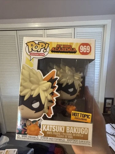Funko Pop! Vinyl: My Hero Academia - Katsuki Bakugo - Hot Topic (Exclusive) #969
