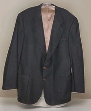 Oscar de la Renta Studio - Rich Green Wool Blend 2-Button Sport Coat - Men's 42L