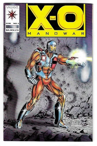 XO MANOWAR # 1 _1ST APPEARANCE _ MODERN AGE_VALIANT COMICS__VERY FINE PLUS