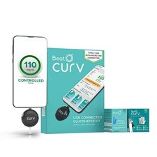 Glucometer Blood Glucose Monitor Type-C Connector 50 Free Strips 50 Lancet AEs