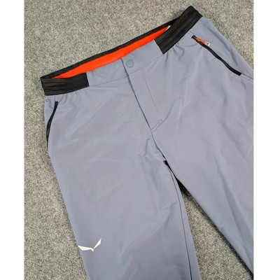 Salewa Pedroc 4 Durastretch Hiking Pant Mens L Gray Technical Outdoor Trousers