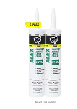 Alex Painter's 10.1 oz. White All-Purpose Acrylic Latex Caulk 2-Pack 