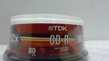 TDK  CD-R Disks 30-Pack