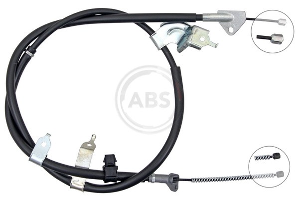 Left Rear A.B.S. K19870 Cable Pull, parking brake for TOYOTA