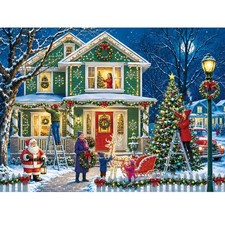 Christmas Winter Night Jigsaw Puzzle for Adults 500 Pieces