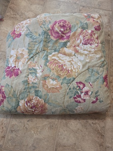 Vintage Spring Floral King Comforter And 2 Shams