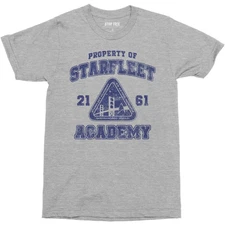 Star Trek Starfleet Academy T-Shirt, Property of Starfleet Tee, Unisex Sci-Fi