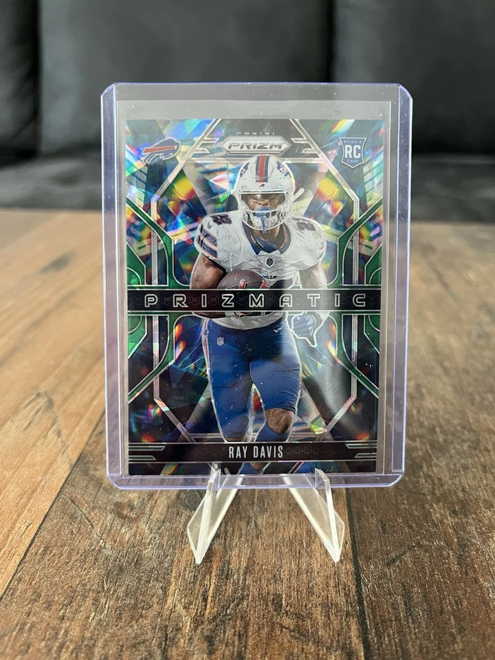 2024 Panini Prizm - Prizmatic Ray Davis #18 Green Wave Prizm (RC) - Bild 1 von 1