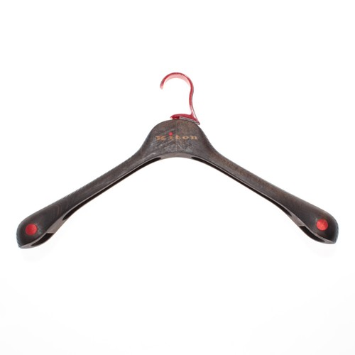 Kiton Sport Coat Hanger in Brown with Black and Red Details Toscanini