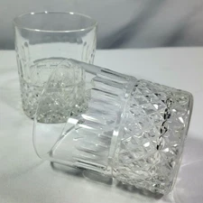 Waterford Colleen Double Old Fashioned Crystal Tumbler Rocks Glass - Gorgeous!