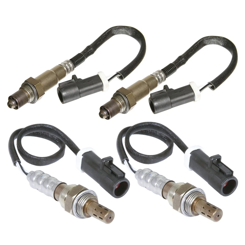 Sensor de oxígeno O2 aguas arriba y aguas abajo 4 piezas para Ford Freestar Mercury Monterey 2004-2007 Foto 2 de 4
