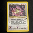 Team Rockets Meowth Black Star Promo 18 - Pokémon Card