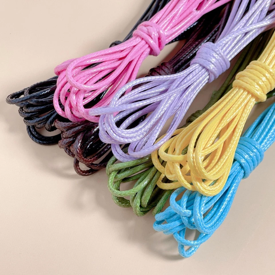 5,5/11 ярдов корейский вощеный шнур струна 3 мм макраме ожерелье нить браслет - Изображение 2 из 4