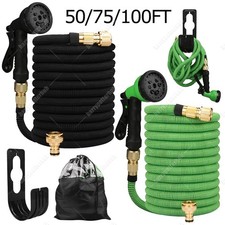 15-30m Flexibler Gartenschlauch dehnbarer Wasserschlauch Flexischlauch flexibel