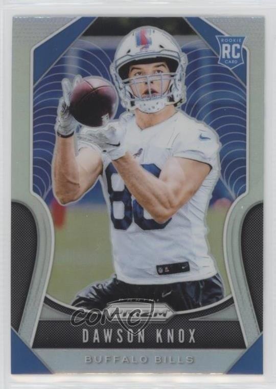 2019 Panini Prizm Rookies Silver Prizm Dawson Knox #373 5n0