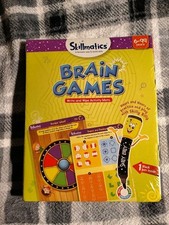 NEW SEALED,Skillmatics Brain Games Write Wipe Activity Mats,Pen Cloth,Ages 6-99