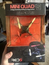 Red5 Mini Quad v2 3 Stage Sensitivity Setting 2.4Ghz Quadcopter Drone