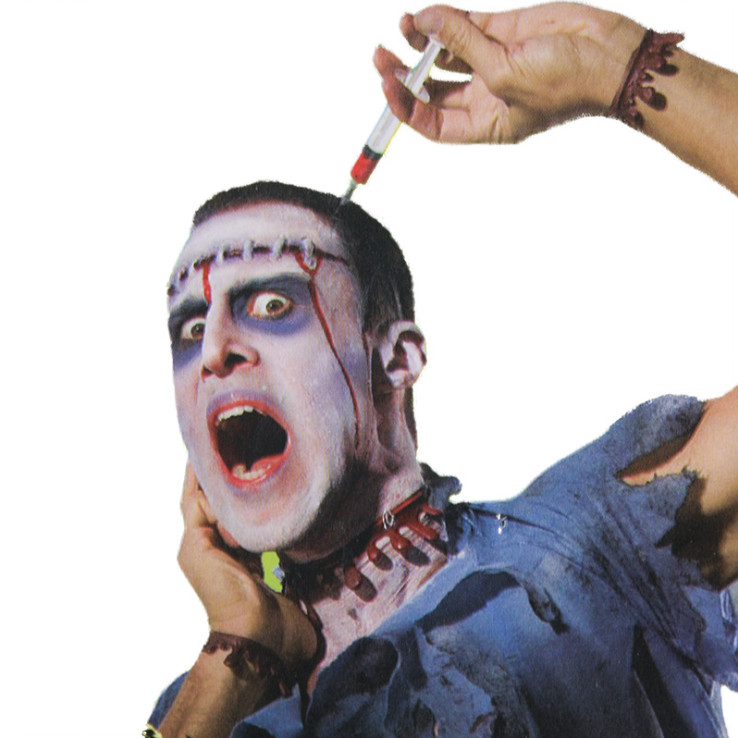 Halloween Bloody Weapon Headband Prop Axe Saw Knife Cosplay Costume Horror Wear