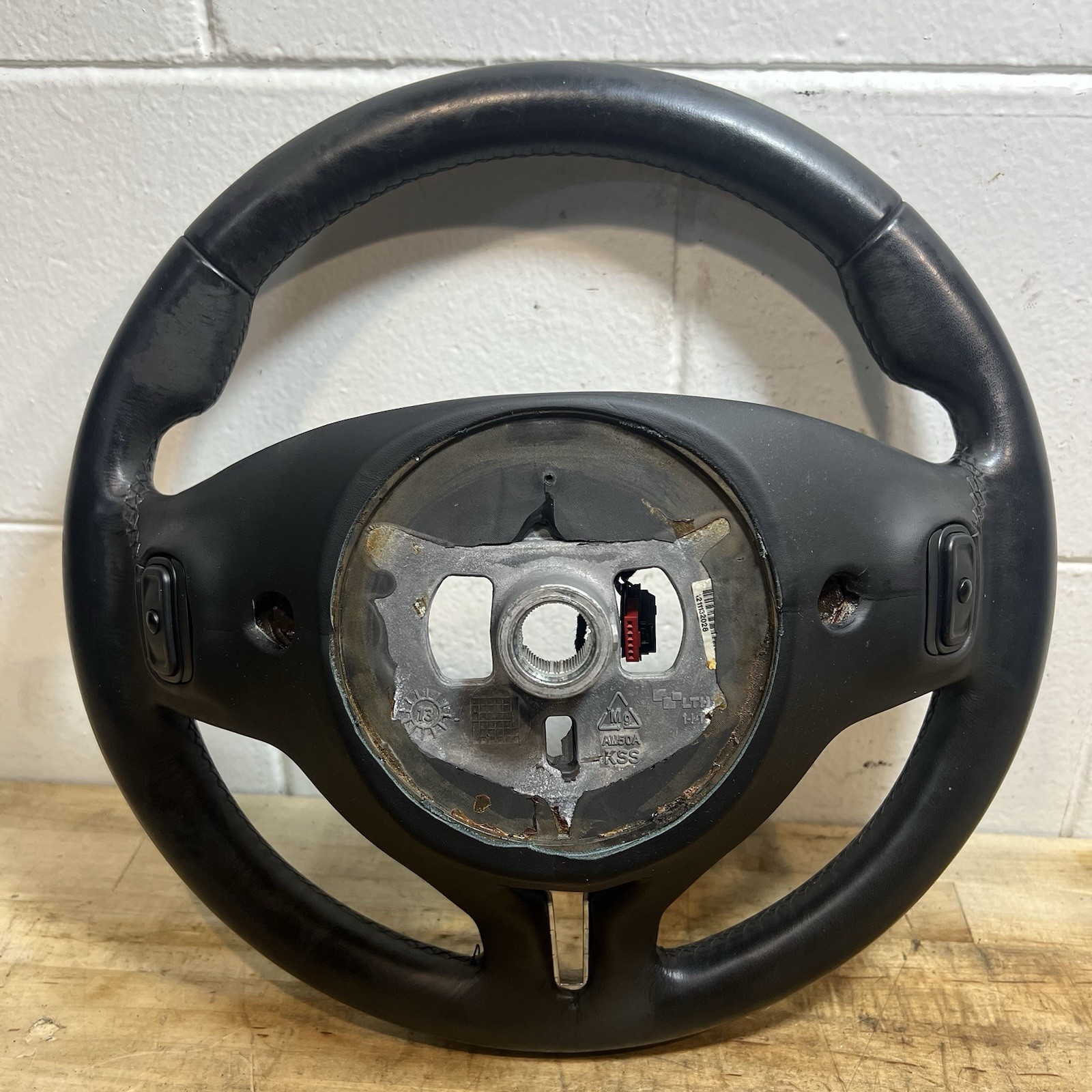 2014-2020 Maserati Ghibli Steering Driver Wheel Black OEM 1033614XXXC