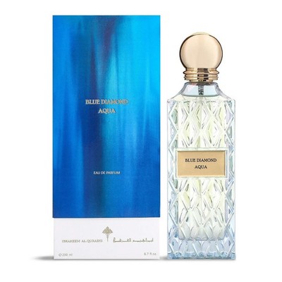 Blue Diamond Aqua by Ibraheem Al Qurashi 200ml Spray - Fast Shipping