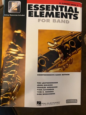 Essential Elements: Book 2 (Bb Clarinet) Hal Leonard Corp.  - BRAND NEW
