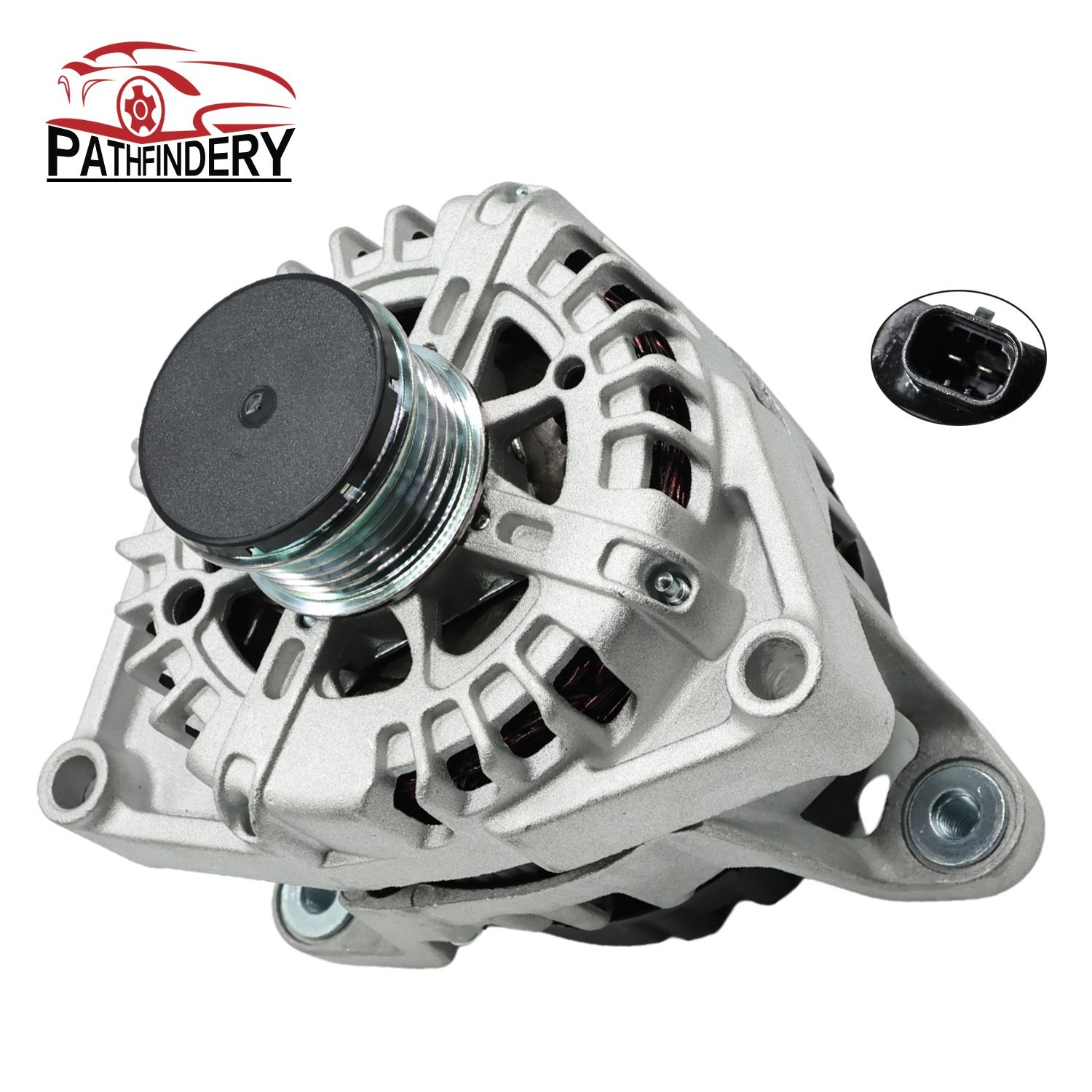Alternator For Buick Encore Chevrolet Trax Cruze L4 1.4L 130 A 12V CW 6-Groove